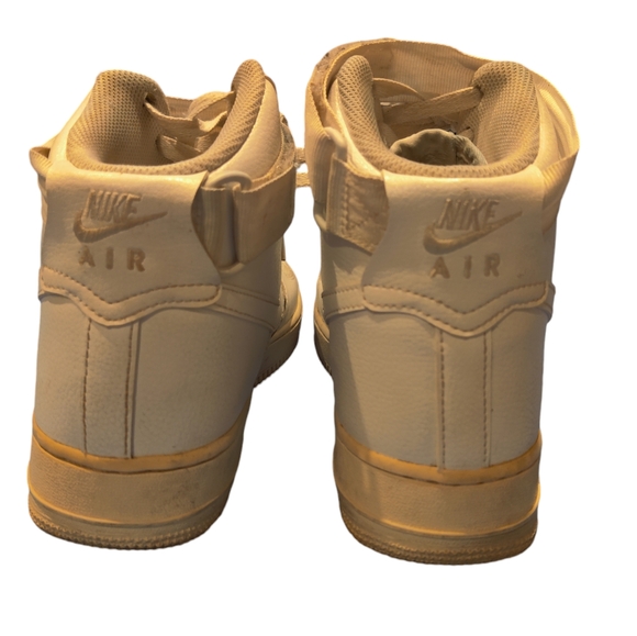 Nike Air Force One mid top basketball shoes men's size 8 - Picture 2 of 10